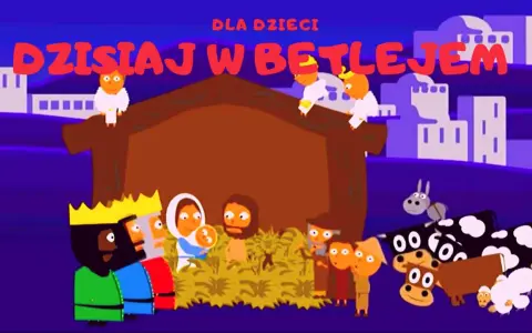 Dziś w Betlejem, urocza szopka z postaciami z Golec Uorkiestra. Tekst "Dziś w Betlejem" dla dzieci.