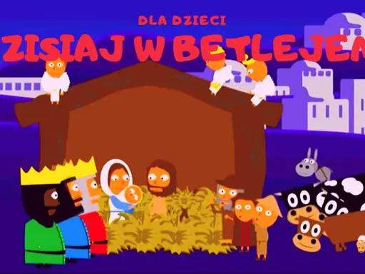 Dziś w Betlejem, urocza szopka z postaciami z Golec Uorkiestra. Tekst "Dziś w Betlejem" dla dzieci.