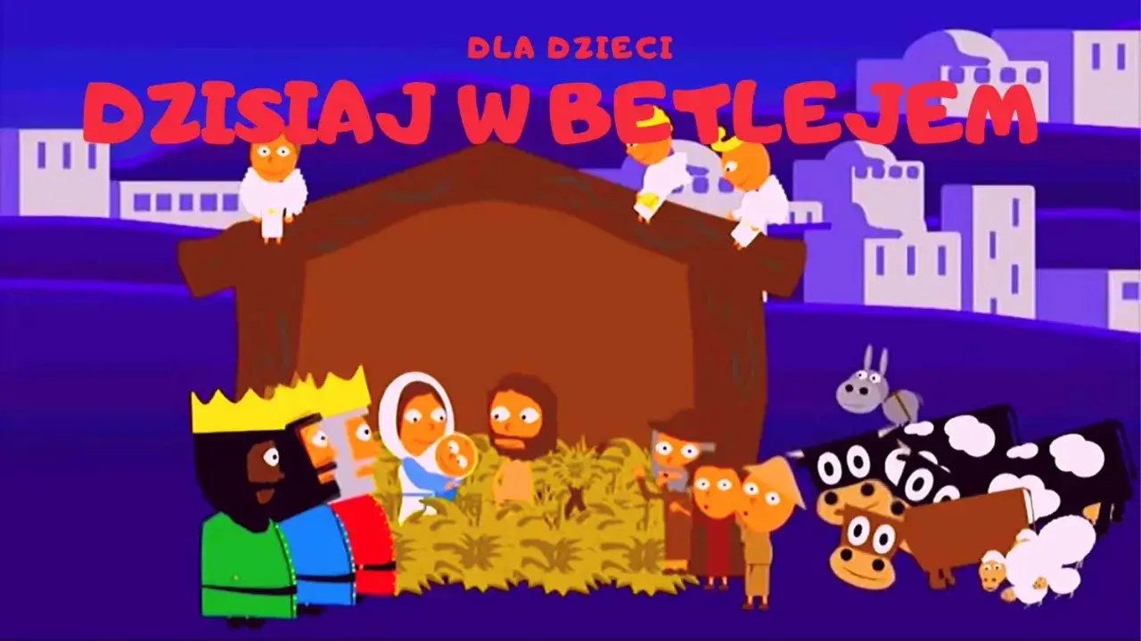 Dziś w Betlejem, urocza szopka z postaciami z Golec Uorkiestra. Tekst "Dziś w Betlejem" dla dzieci.
