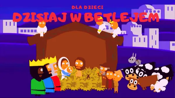 Dziś w Betlejem, urocza szopka z postaciami z Golec Uorkiestra. Tekst "Dziś w Betlejem" dla dzieci.
